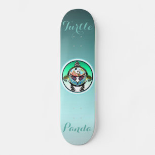Skateboard Turtle Panda