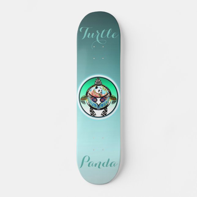 Skateboard Turtle Panda (Recto)