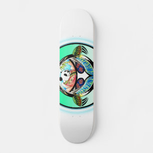 Skateboard Turtle Panda