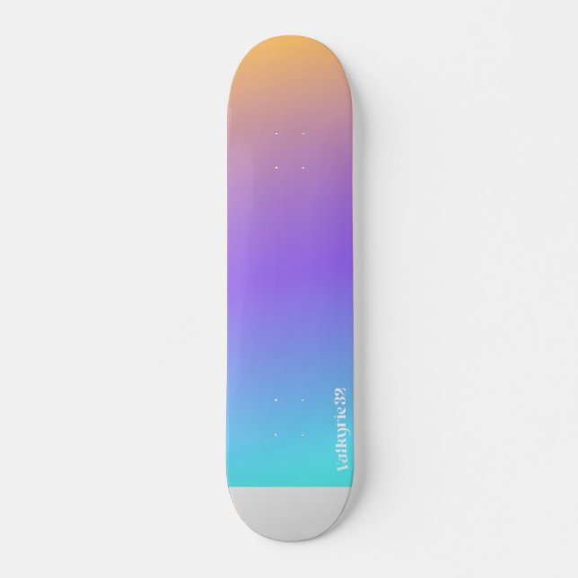 Skateboard Twilight Sunset (Devant)