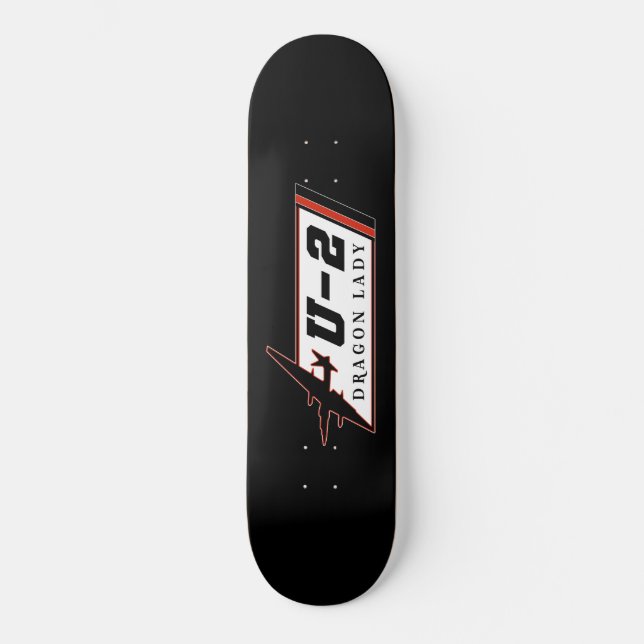 Skateboard U2 Dragon Lady avion espion (Recto)