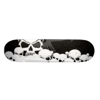 Skateboard Un bon nombre de crânes