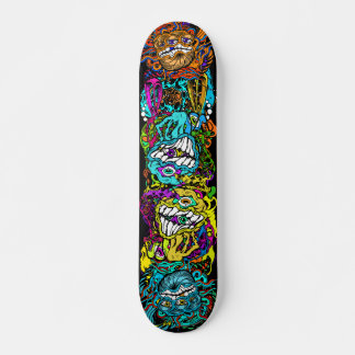 Skateboard Un jour intense Glo Psycho Loco Insane Graphics