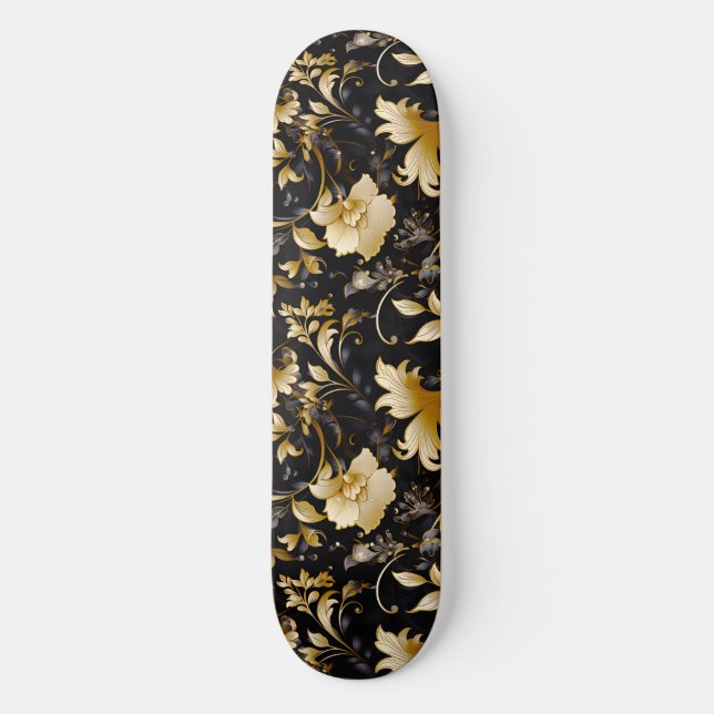 Skateboard Un Mariage Floral Series Design 4 (Recto)