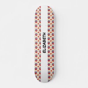 Skateboard Un Motif Owen Love   Ajouter Votre Nom