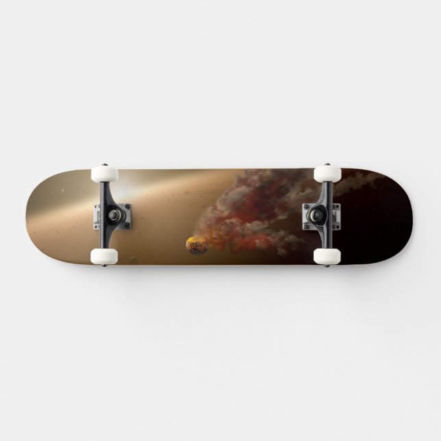Skateboard Une Énorme Éruption Autour De L'Étoile Ngc 2547-Id (Horz)