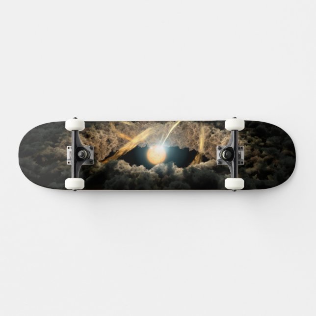 Skateboard Une Étoile Entourée D'Un Disque Protoplanétaire (Horz)