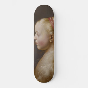 Skateboard Une jeune fille blonde (par Jan Lievens)