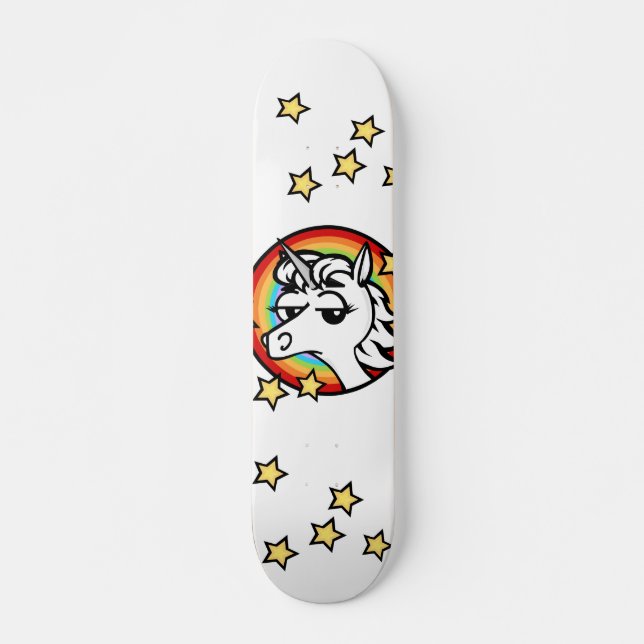 SKATEBOARD UNICORD DE FUNNY AVEC PLANCHER GRAPHIQUE (Devant)