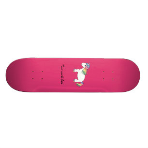 Skateboard Unicorne arc-en-ciel