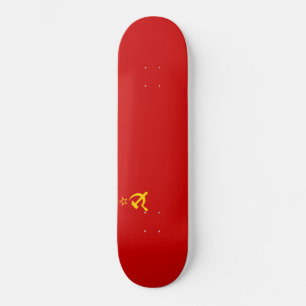 Skateboard Union soviétique (URSS) (marteau communiste et fau