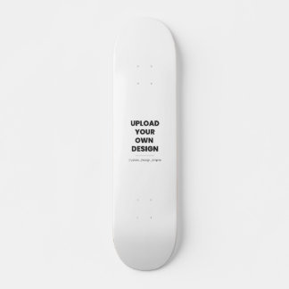 Skateboard Upload Your Own Design Here | Custom Template