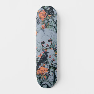 Skateboard Urban Street Art Inspiré Gothique Girly Girl
