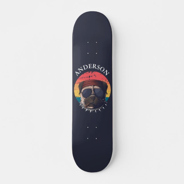 Skateboard Urban Warrior Sunset Carlin (Devant)