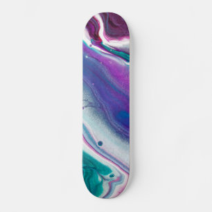 Skateboard Vague couleur Abstraite