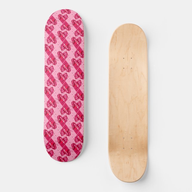 Skateboard Valentine Falling Love (Recto)