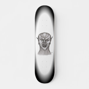 Skateboard Vampire noir et blanc