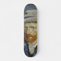 Van Gogh Autoportrait Grey Senti Casquette Art Vin