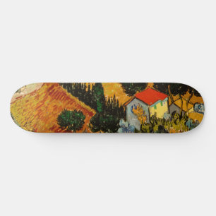 Skateboard Van Gogh - Landcape House Plowman