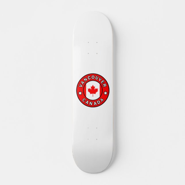 Skateboard Vancouver Canada (Devant)