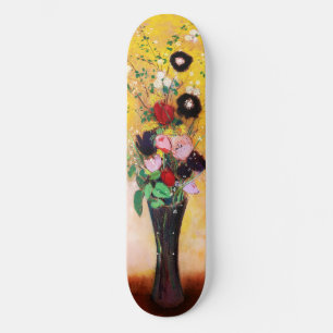 Skateboard Vase des fleurs d'Odilon Redon
