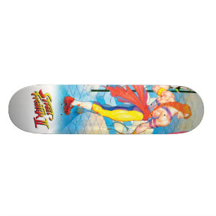 Skateboard Vega après le combat