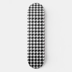 Skateboard Vérification de la position de base en noir et bla