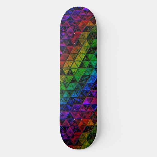 Skateboard Verre de fierté (Recto)