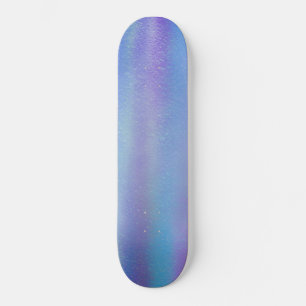 Skateboard Verre Dichroïque Rainbow Colours Art
