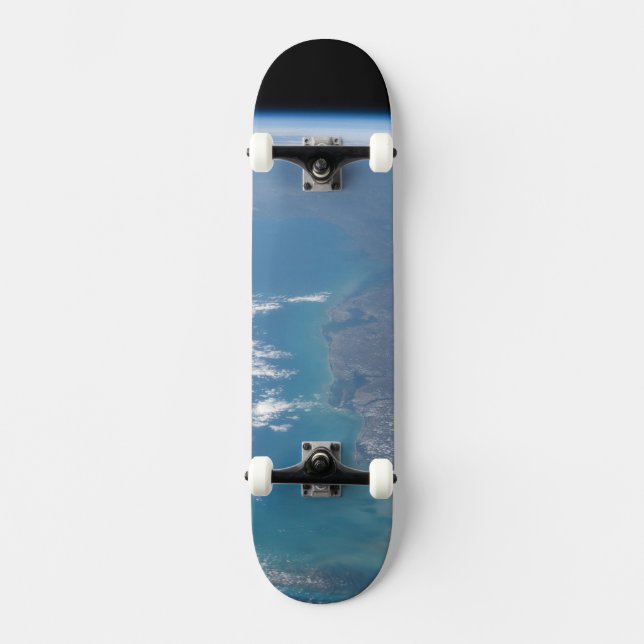 Skateboard Vers Le Nord La Péninsule De Floride. (Recto)