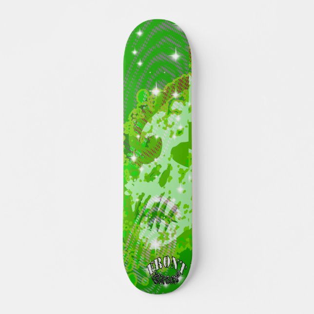 Skateboard Vert avant de fantôme de rue (Devant)