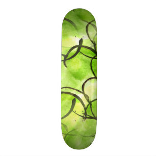Skateboard vert d'arrière - plan de peinture de main