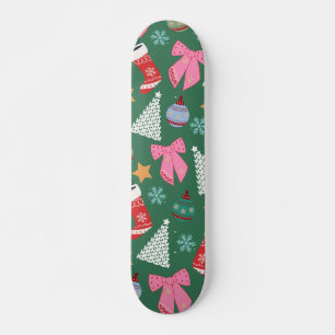 Skateboard Vert Noël mignon