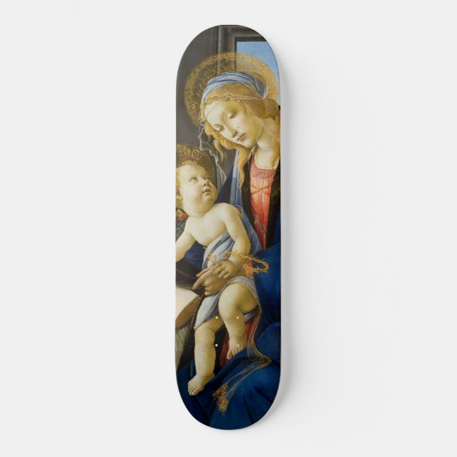 Skateboard Vierge et enfant (Recto)