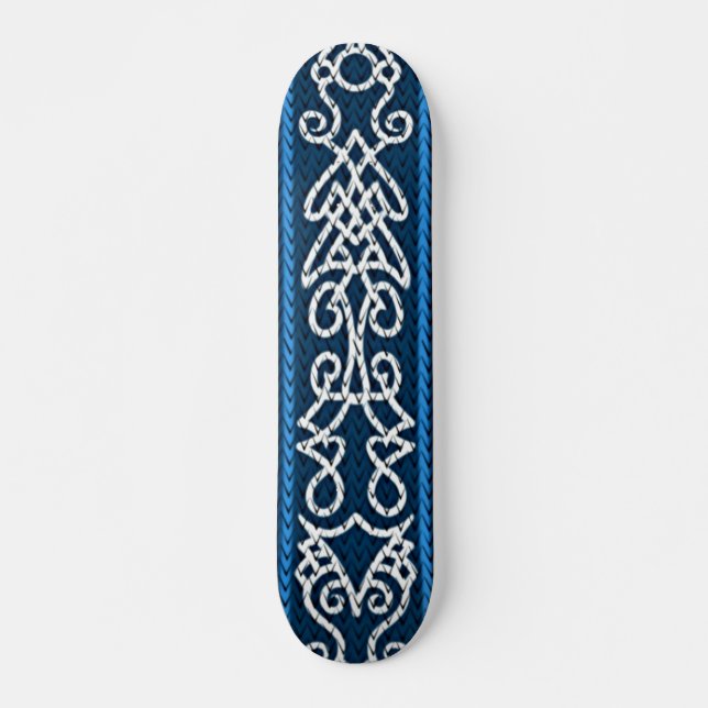 Skateboard Viking pattern (Devant)