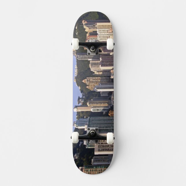 Skateboard Ville de Hong Kong, Chine (Recto)