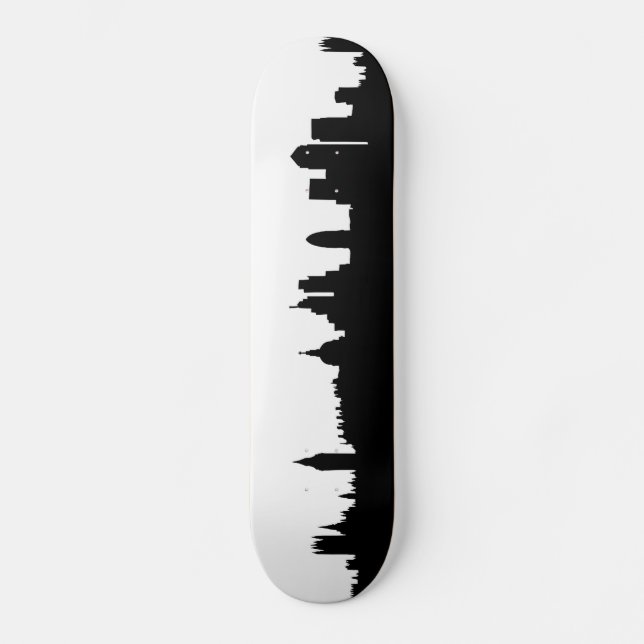 Skateboard Ville silhouette de Londres (Recto)
