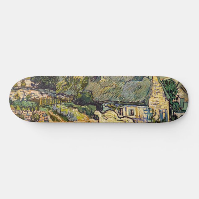 Skateboard Vincent Van Gogh - Chalets de chaume à Cordeville (Horz)