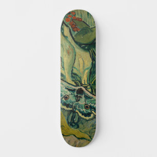 Skateboard Vincent van Gogh - Giant Peacock Moth