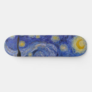 Skateboard Vincent Van Gogh - La nuit étoilée