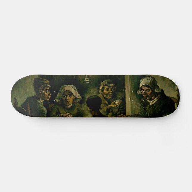 Skateboard Vincent van Gogh - Les mangeurs de pommes de terre (Horz)