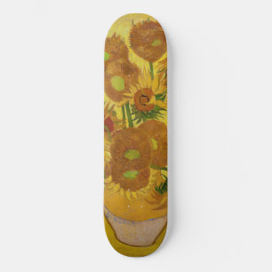 Skateboard Vincent van Gogh - Vase avec quinze tournesols