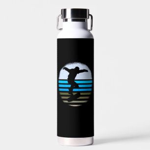 Skateboard Vintage Retro Water Bottle