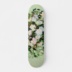 Skateboard Vintage Vincent Van Gogh Roses (1890)