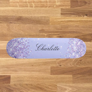Skateboard Violet lavande nom élégant