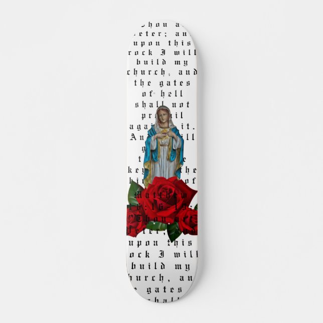 SKATEBOARD VIRGIN MARY BOARD (Devant)