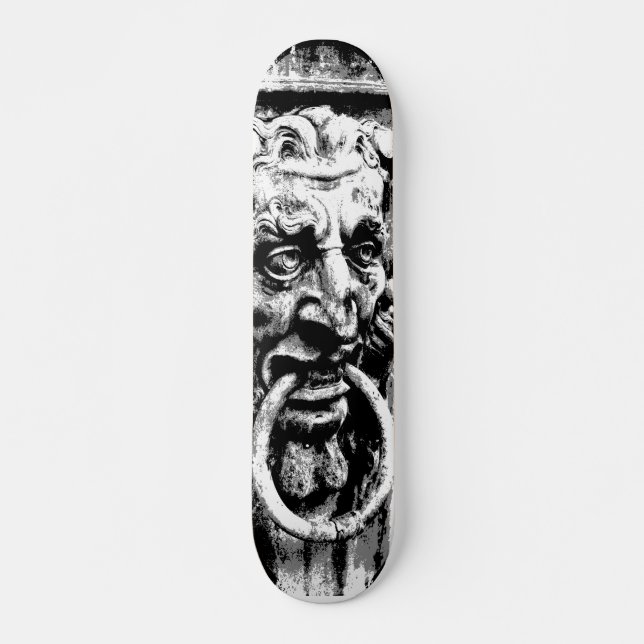 Skateboard Visage allemand gothique (Devant)
