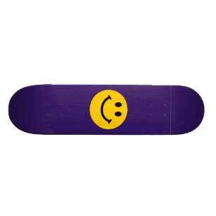 Skateboard Visage jaune