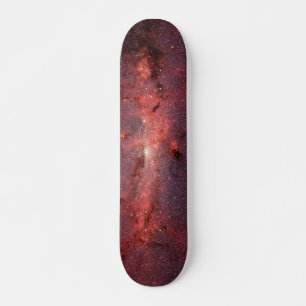 Skateboard Voie Lactée Centre Galactique, Étoiles, Nuages, Cl