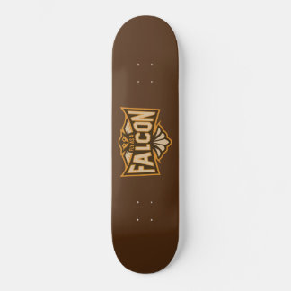 Skateboard Voler comme un faucon sépia